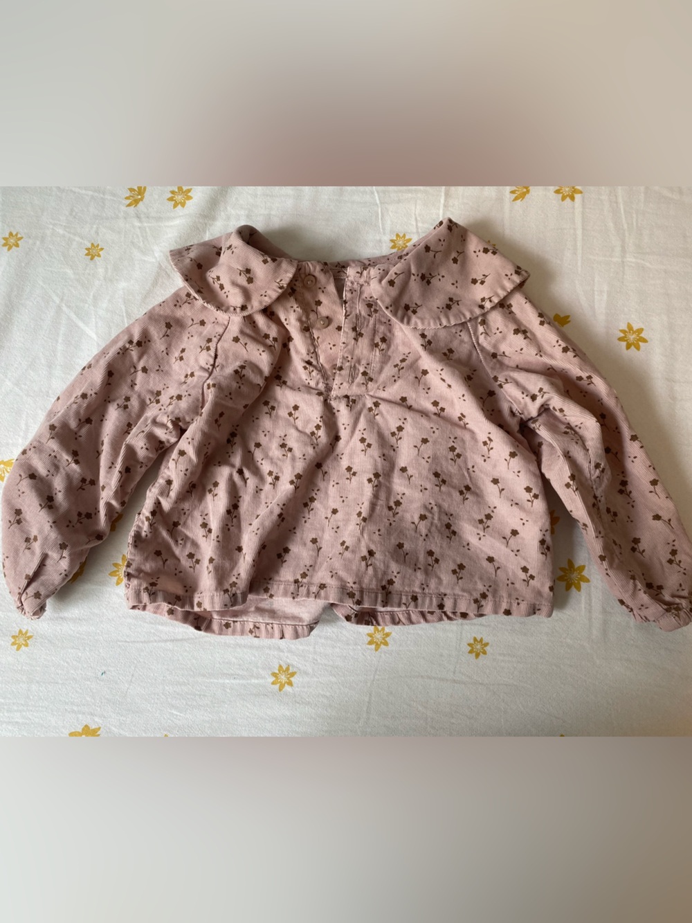Pink Floral Long Sleeve Shirt